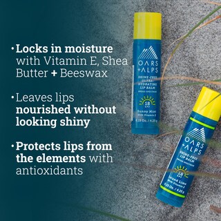 Foto 3 | Bálsamo Labial Y Protector Solar Spf 18 Oars + Alps Shine Free Paquete De 3 - Venta Internacional.