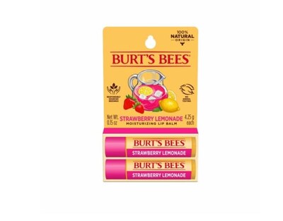 Foto 1 | Bálsamo Labial Burt's Bees Strawberry Lemonade 2 Tubos 4 25 G - Venta Internacional.