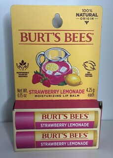 Foto 4 | Bálsamo Labial Burt's Bees Strawberry Lemonade 2 Tubos 4 25 G - Venta Internacional.