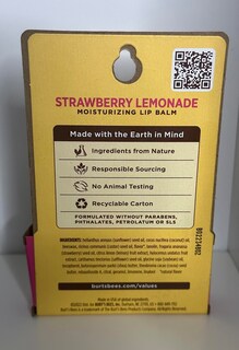 Foto 7 | Bálsamo Labial Burt's Bees Strawberry Lemonade 2 Tubos 4 25 G - Venta Internacional.