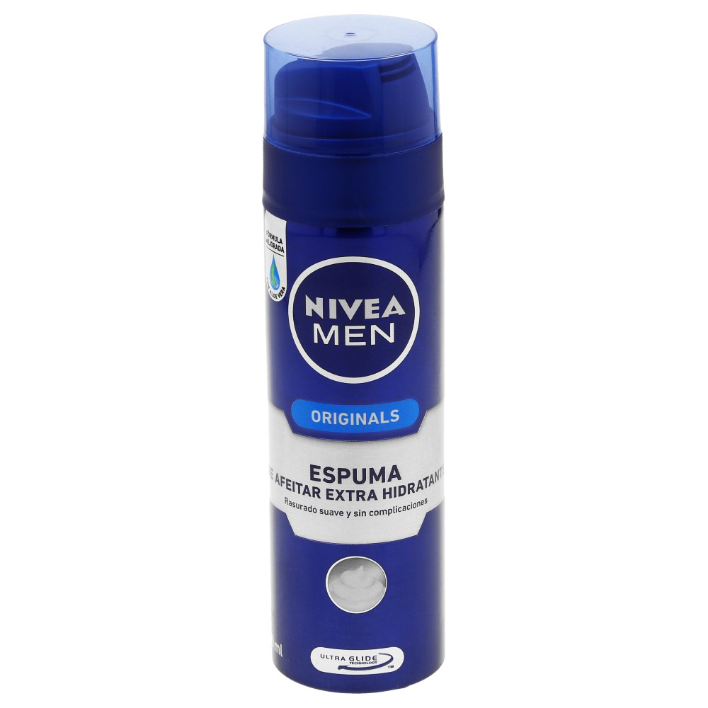 Foto 2 pulgar | Espuma De Afeitar Extra Hidratante Nivea Men Originals de 200 ml