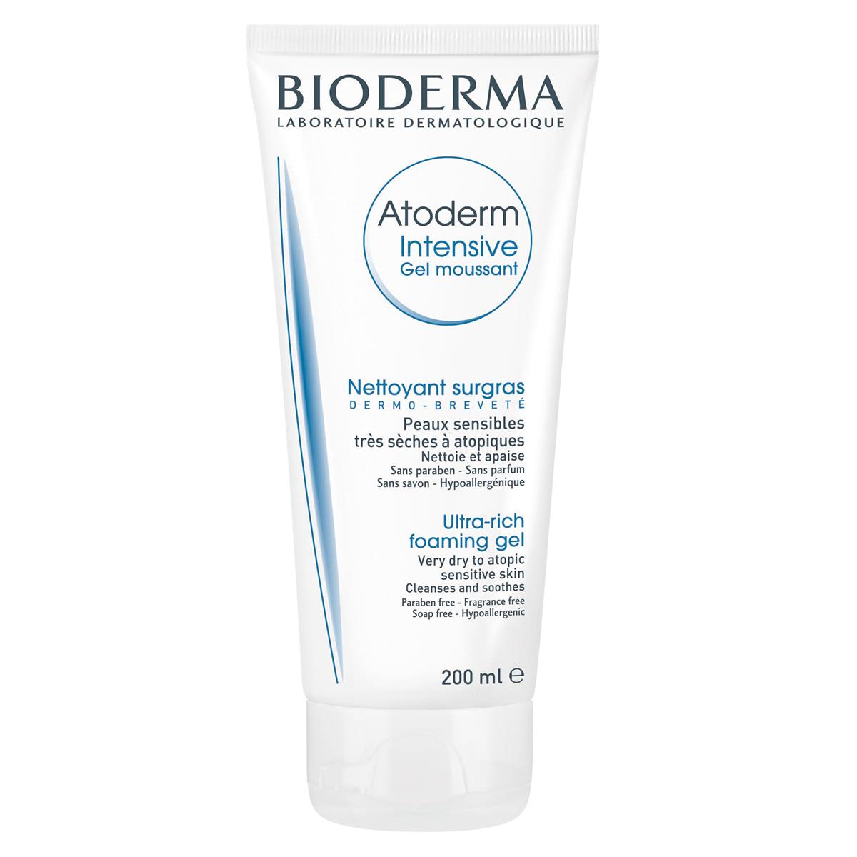 Foto 2 pulgar | Gel para Piel Seca Bioderma Atoderm Intensive 200ml