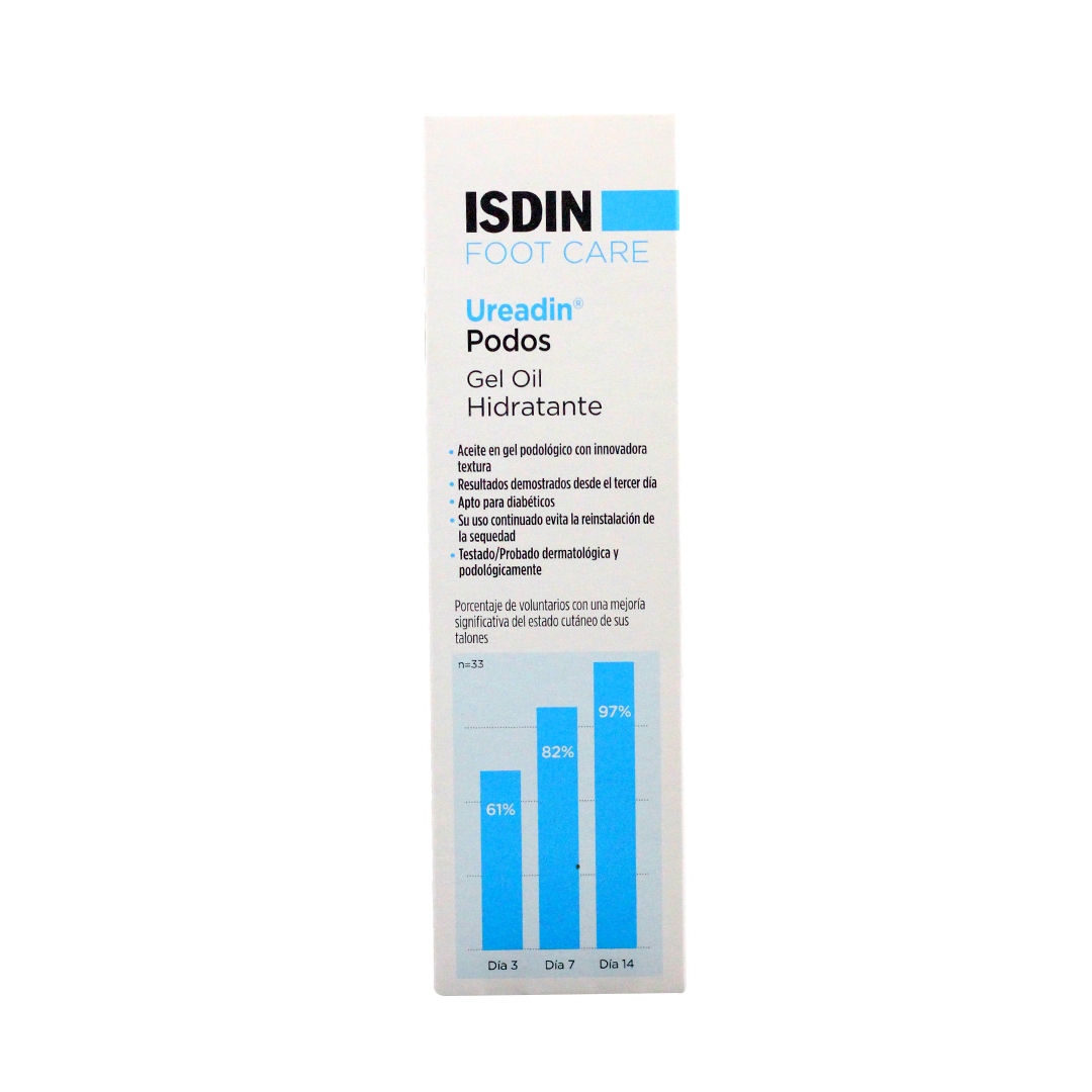 Gel Oil Hidratante Ureadin Podos Isdin de 75 ml