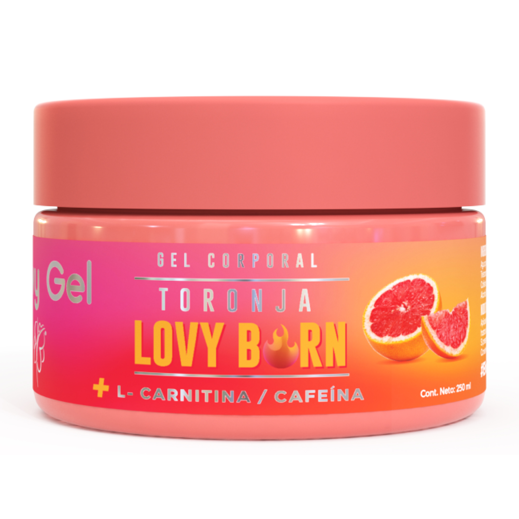 Foto 2 pulgar | Gel Reafirmante Lovy Care de Toronja Sport + Cartinina