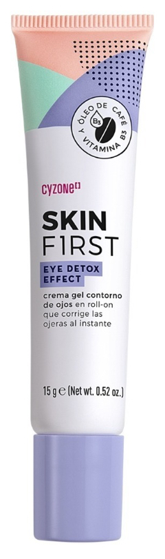 Foto 2 pulgar | Crema Cyzone Contorno de Ojos Eye Detox Skin First 15 G