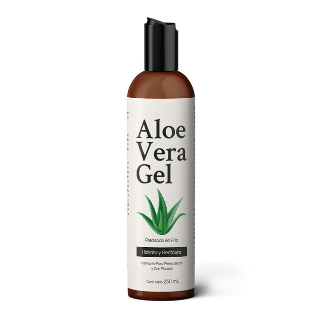 Aloe Vera Gel Prensado En Frio Laboratorios Wöhl 250 Ml