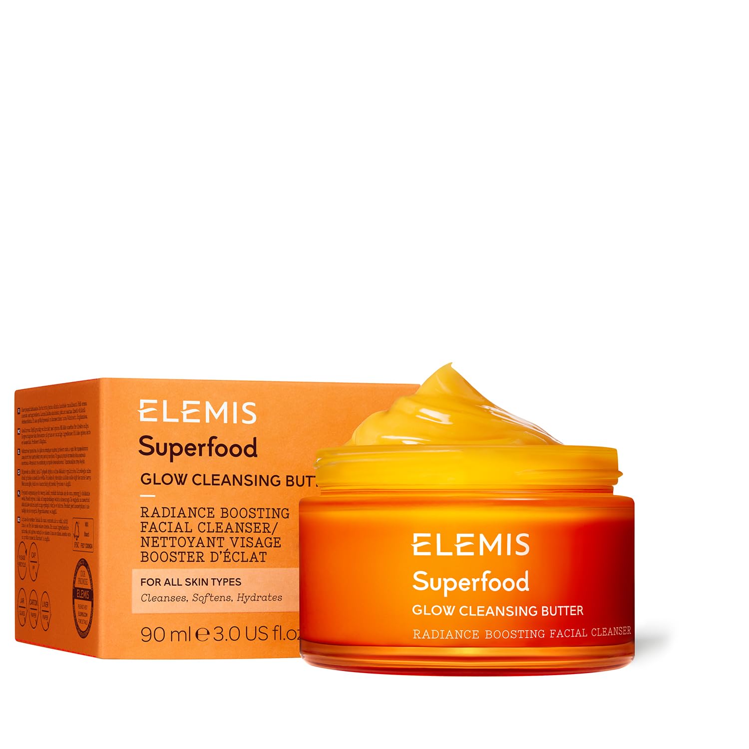 Foto 4 pulgar | Manteca Limpiadora Elemis Superfood Glow Para Piel Seca 340g - Venta Internacional.