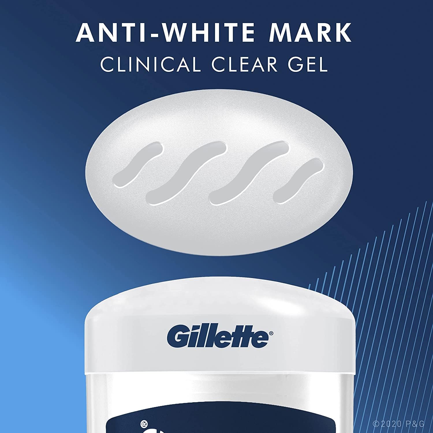 Foto 6 pulgar | Antitranspirante Y Desodorante Gillette Clinical Men 50 Ml X3 - Venta Internacional.