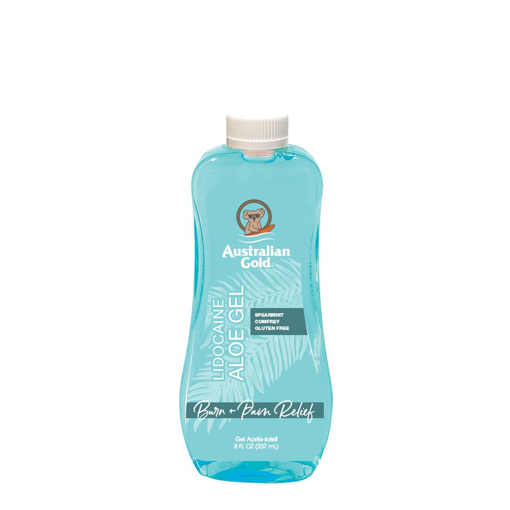 Foto 2 pulgar | Gel En Aerosol Para Aliviar Las Quemaduras Solares, Oro Australiano, Aloe Vera, 240 Ml - Venta Internacional.