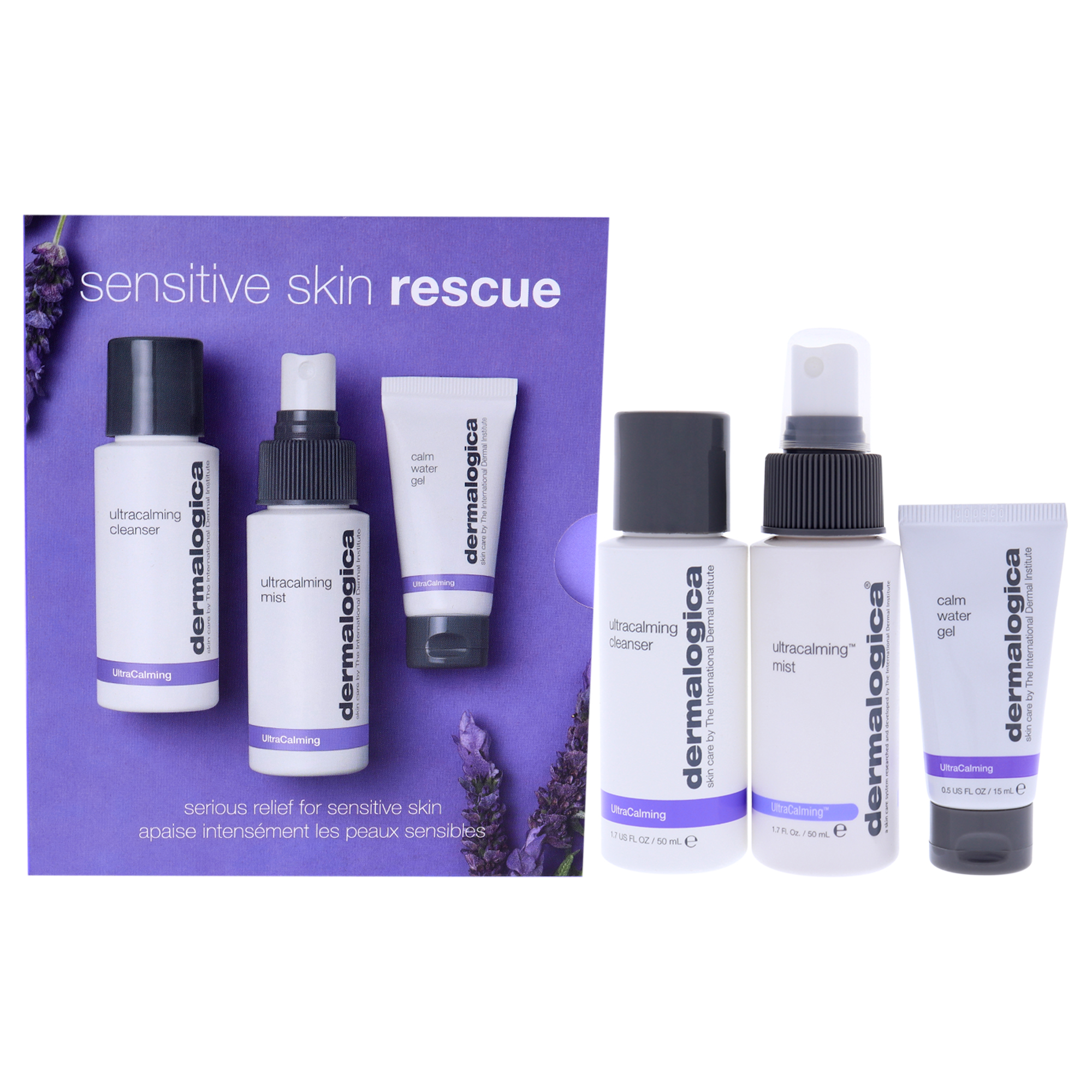 Foto 2 pulgar | Set de Cuidado de La Piel Dermalogica Sensitive Skin Rescue Kit de 3 Piezas para Mujeres - Venta Internacional