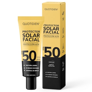 Foto 1 | Protector Solar Facial Fps 50 Skin Care Bloqueador Solar Facial Quotidien 50 Ml