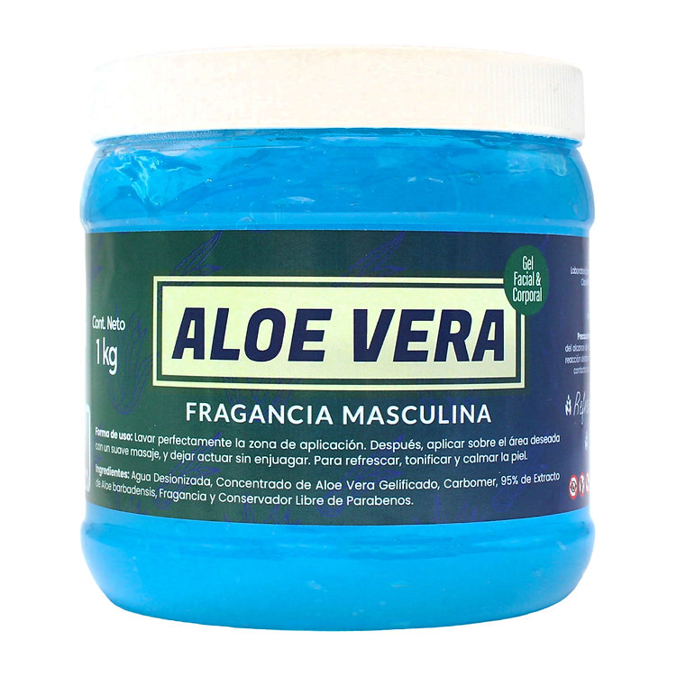 Gel De Aloe Vera Para Hombre Tonificante - Fortalecedor 
Productos Mart 1 Kilo