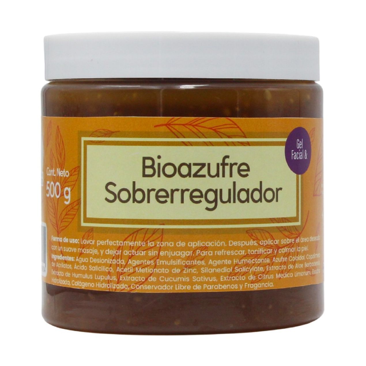Foto 2 pulgar | Gel Facial Bioazufre Seborregulador Tonificante
Productos Mart 1 Kilo