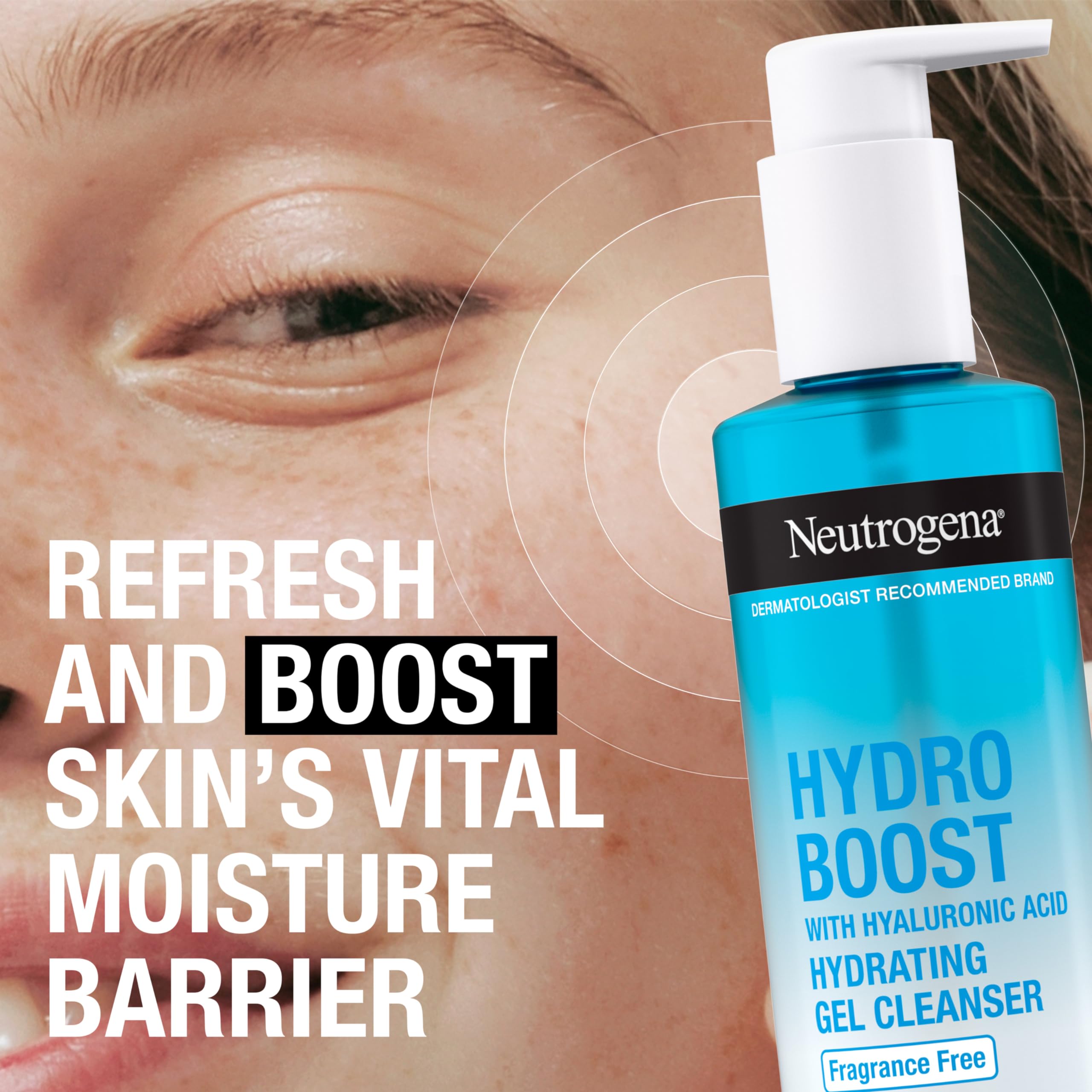 Foto 3 pulgar | Limpiador Facial Neutrogena Hydro Boost Gel Con Ácido Hialurónico - Venta Internacional.
