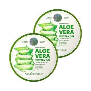 Foto 1 | Gel Nature Republic, Suave E Hidratante Con Aloe Vera Acuoso (2 X 250 Ml) - Venta Internacional.