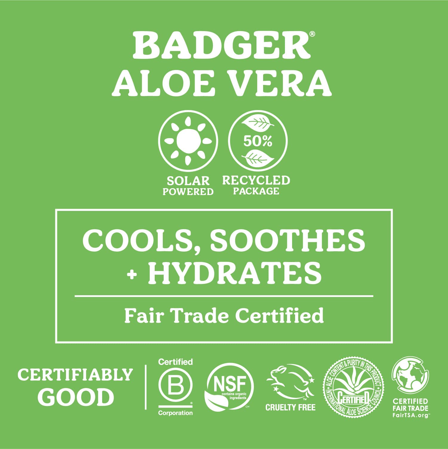 Foto 4 pulgar | Gel De Aloe Vera Badger Sunburn Relief 120 Ml (paquete De 2) - Venta Internacional.