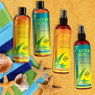 Foto 7 | Gel Refrescante Seven Minerals Con Aloe Vera Para Después Del Sol, 355 Ml - Venta Internacional.