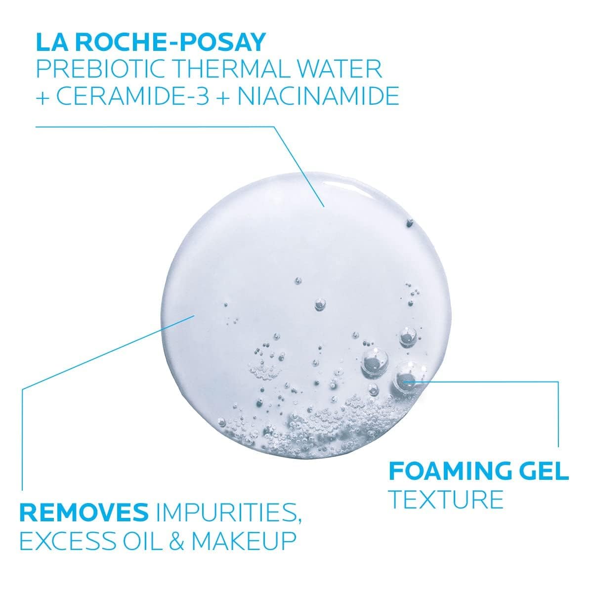Foto 3 pulgar | Jabón Facial Espumoso Purificante La Roche-posay Toleriane - Venta Internacional.