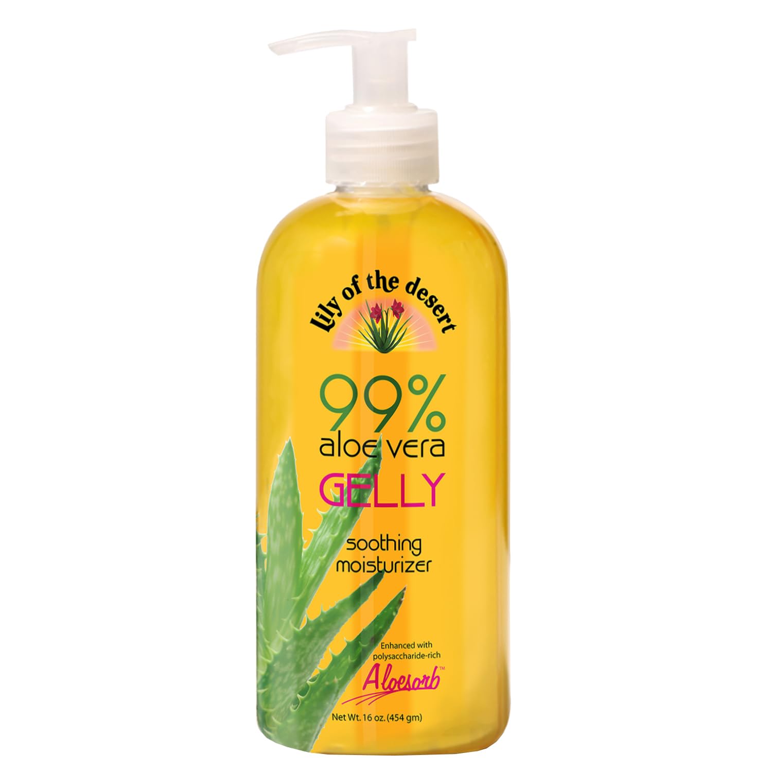 Crema Hidratante Lily Of The Desert Gelly 480 Ml Con Aloe Vera - Venta Internacional.