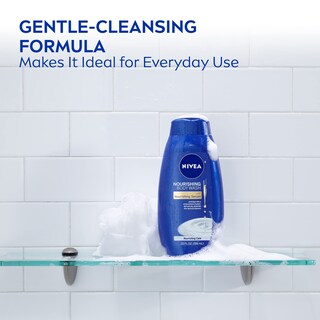 Foto 2 | Gel De Baño Nivea Nourishing Care Con Sérum, 600 Ml (paquete De 3) - Venta Internacional.