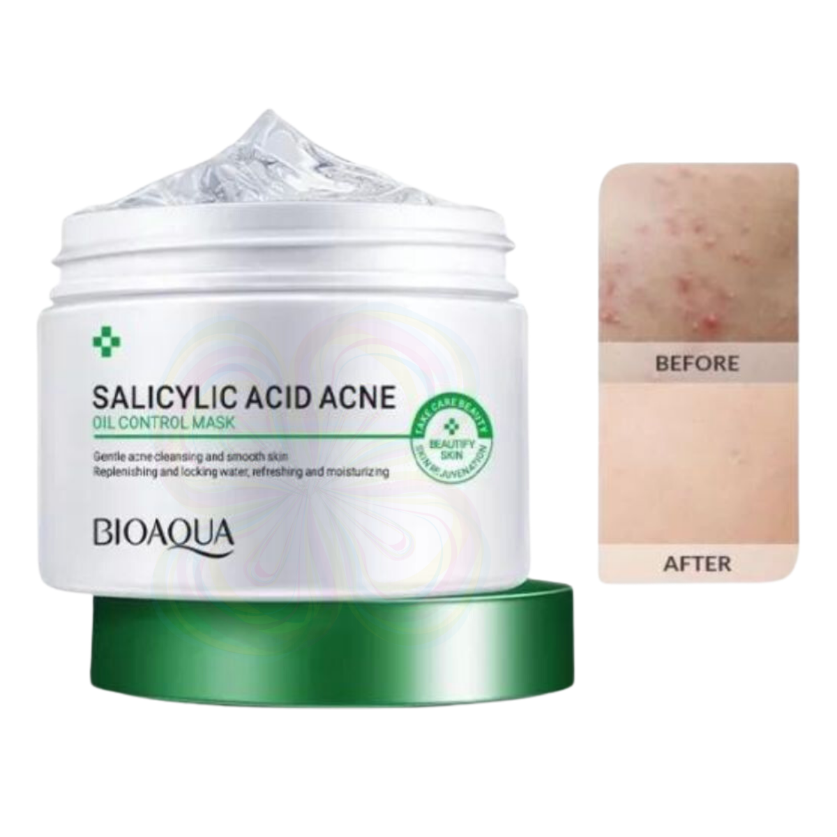 Foto 8 pulgar | Gel Cuidado Facial Acido Salicilico Mascarilla Anti Acne