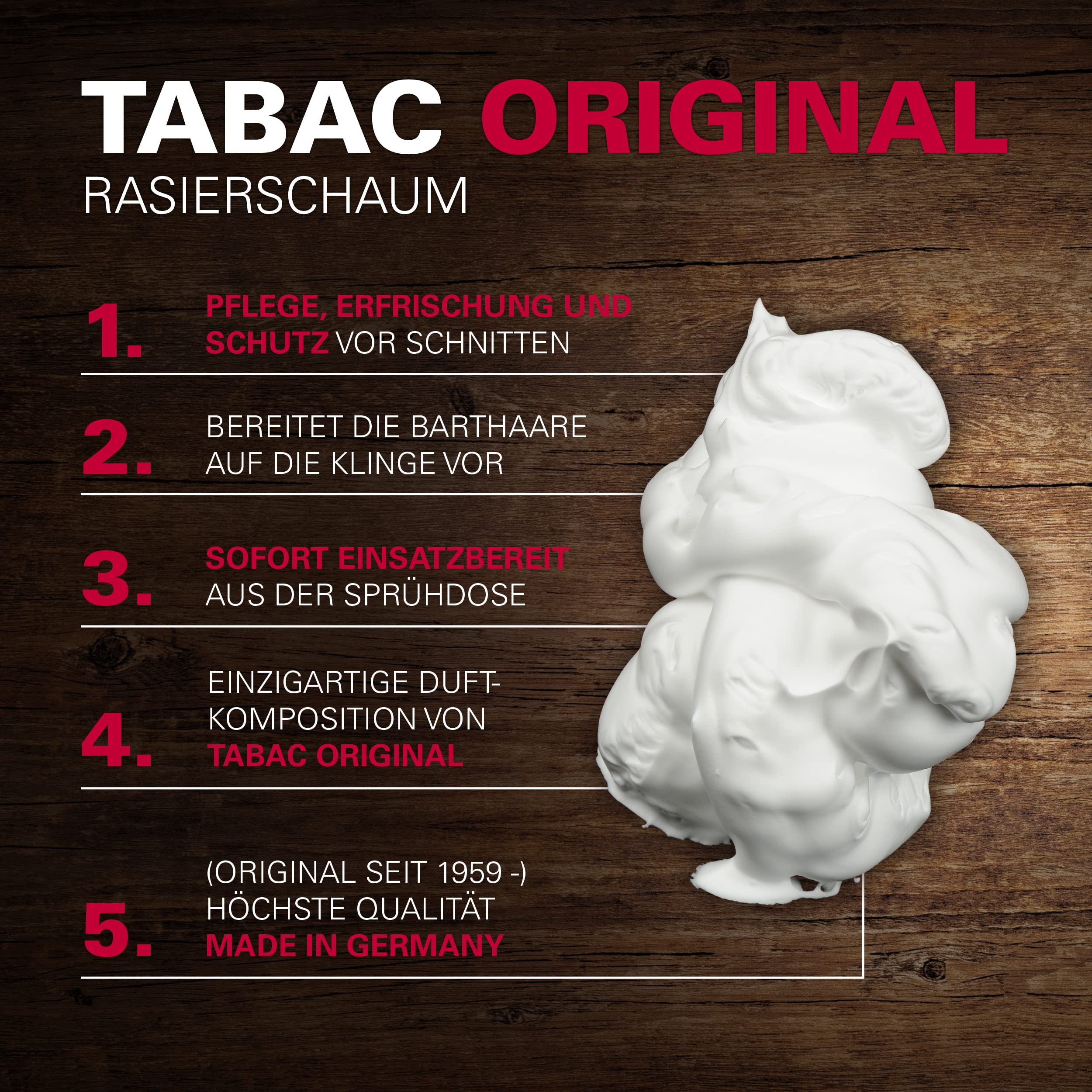 Foto 3 pulgar | Espuma De Afeitar Maurer & Wirtz Tabac Original 200 Ml - Venta Internacional.