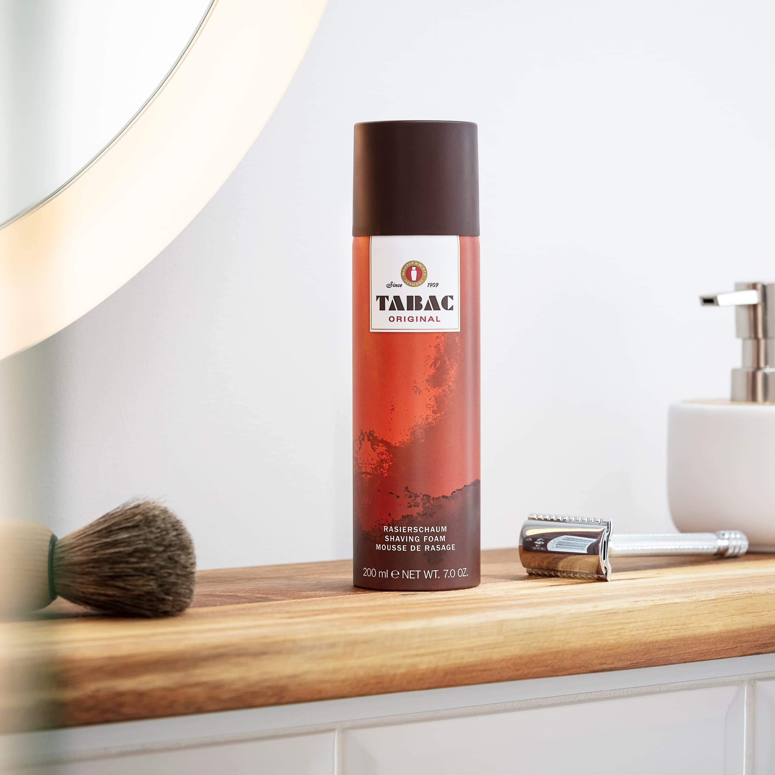Foto 4 pulgar | Espuma De Afeitar Maurer & Wirtz Tabac Original 200 Ml - Venta Internacional.