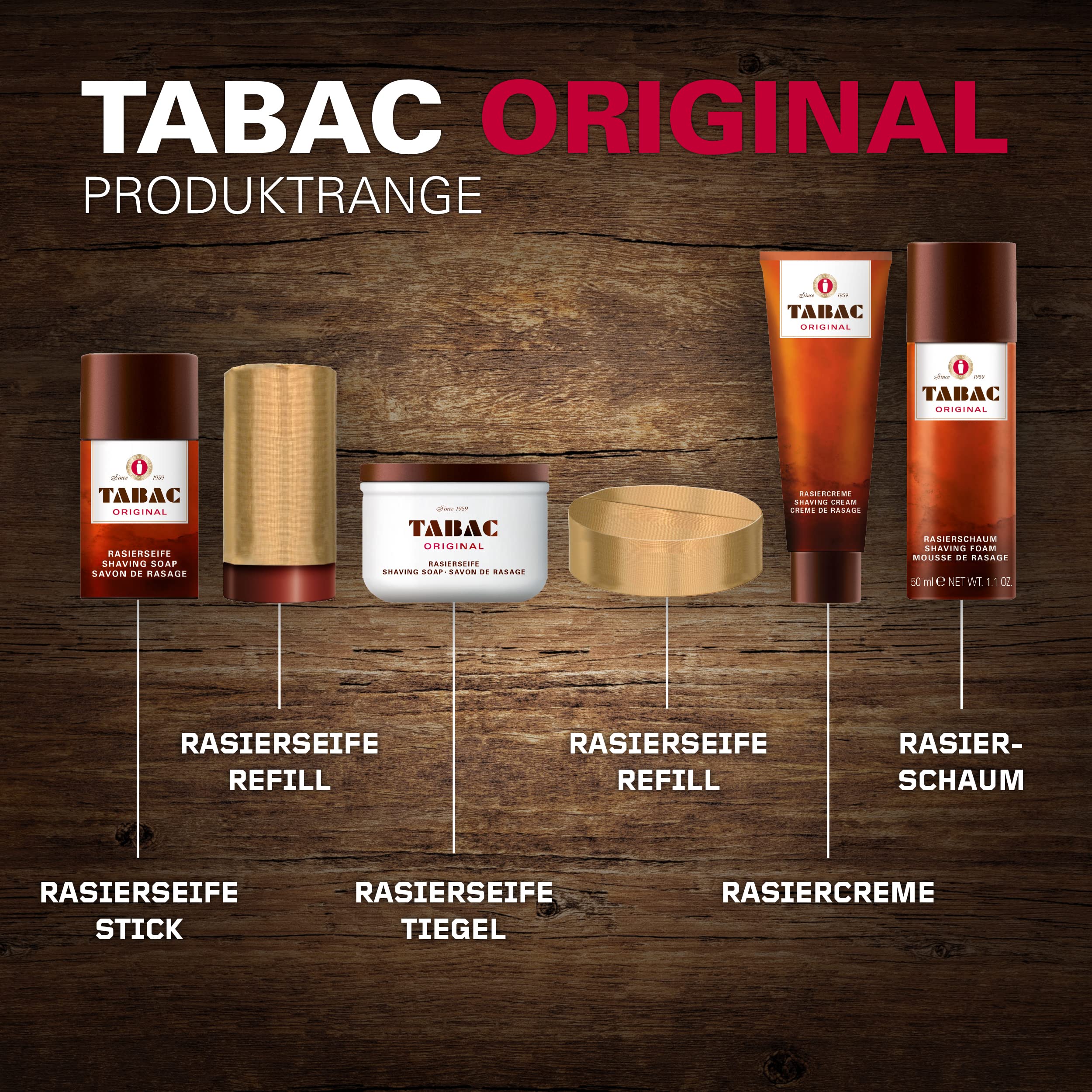 Foto 5 | Espuma De Afeitar Maurer & Wirtz Tabac Original 200 Ml - Venta Internacional.