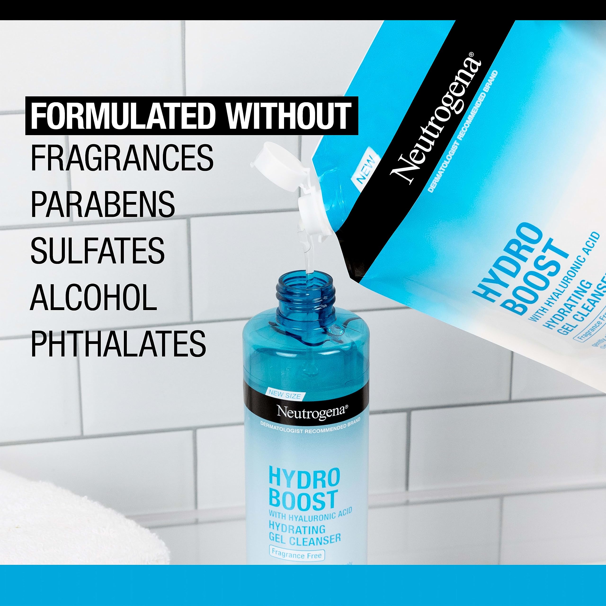Foto 8 pulgar | Limpiador Facial Neutrogena Hydro Boost Con Ácido Hialurónico 473 Ml - Venta Internacional.
