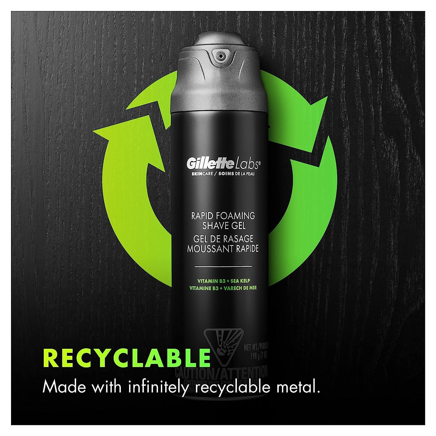 Foto 7 pulgar | Gel De Afeitar Gillette Labs Rapid Foaming Para Hombre, 200 Ml - Venta Internacional.