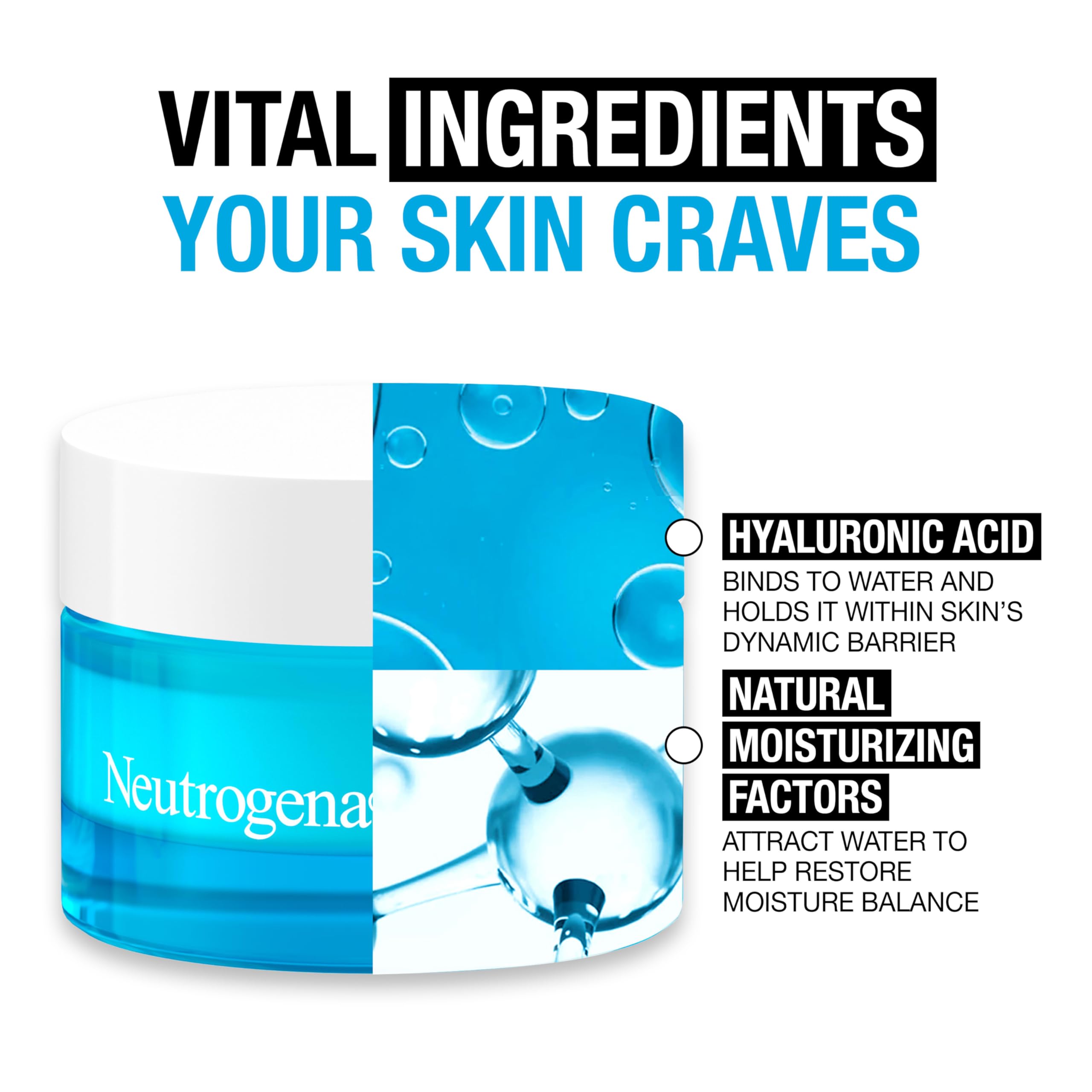 Foto 6 pulgar | Set De Cuidado De La Piel Neutrogena Hydro Boost Con Crema Hidratante 50 Ml X2 - Venta Internacional.