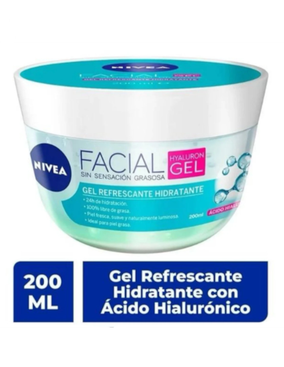 Foto 5 pulgar | 2 Gel Facial Nivea Con Ácido Hialurónico Para Piel Grasa 2 Pzas+ Termo Güish Gratis