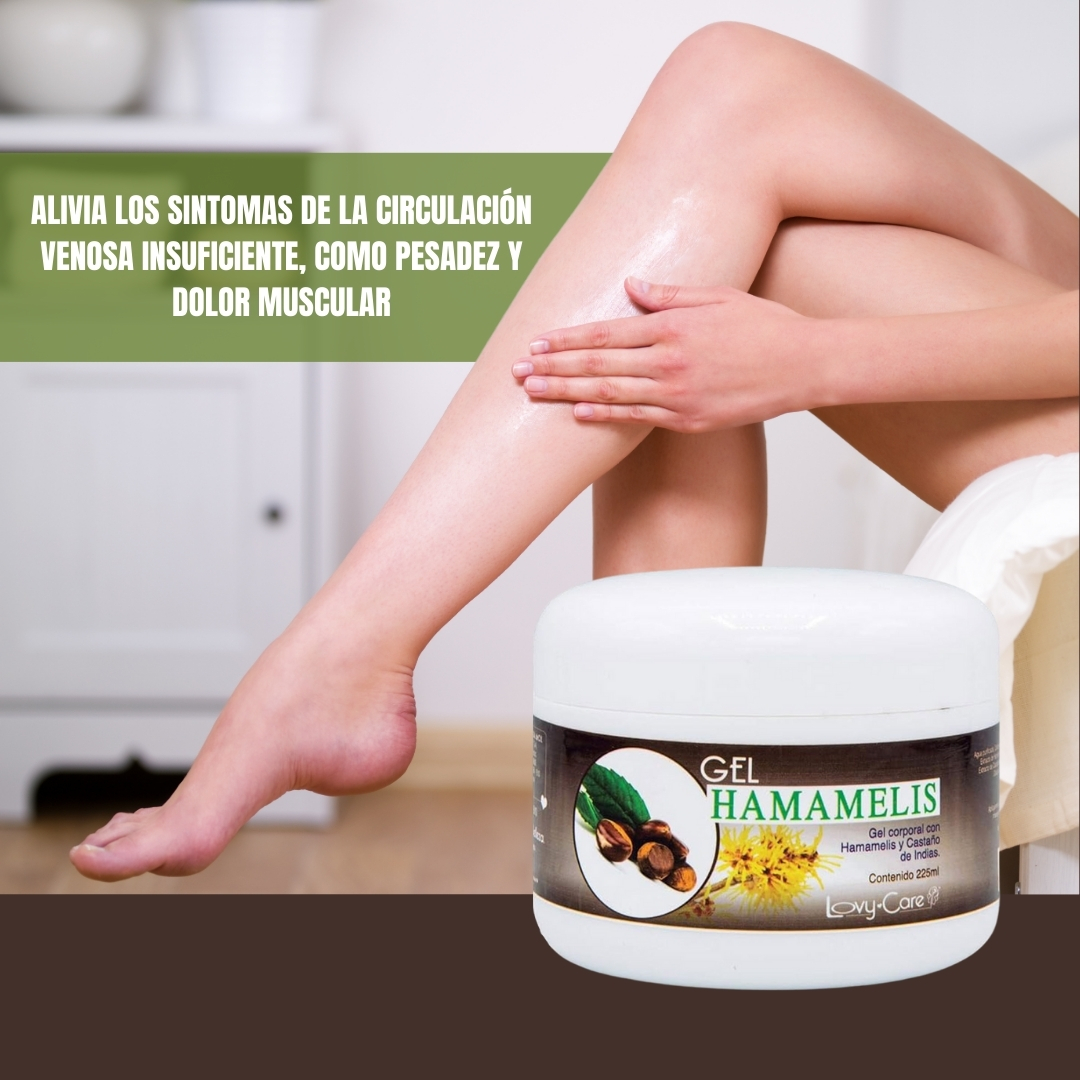 Foto 4 pulgar | Gel Hamamelis y Castaño de Indias Lovy Care