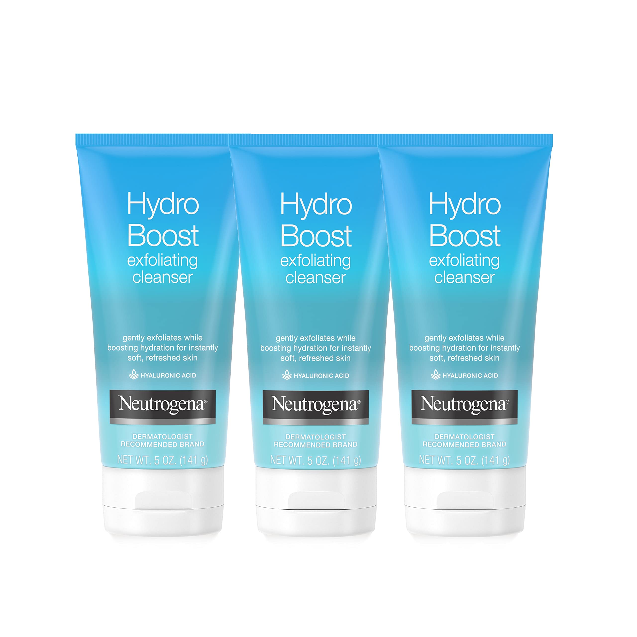 Limpiador Facial Neutrogena Hydro Boost Exfoliating X150 Ml - Venta Internacional.