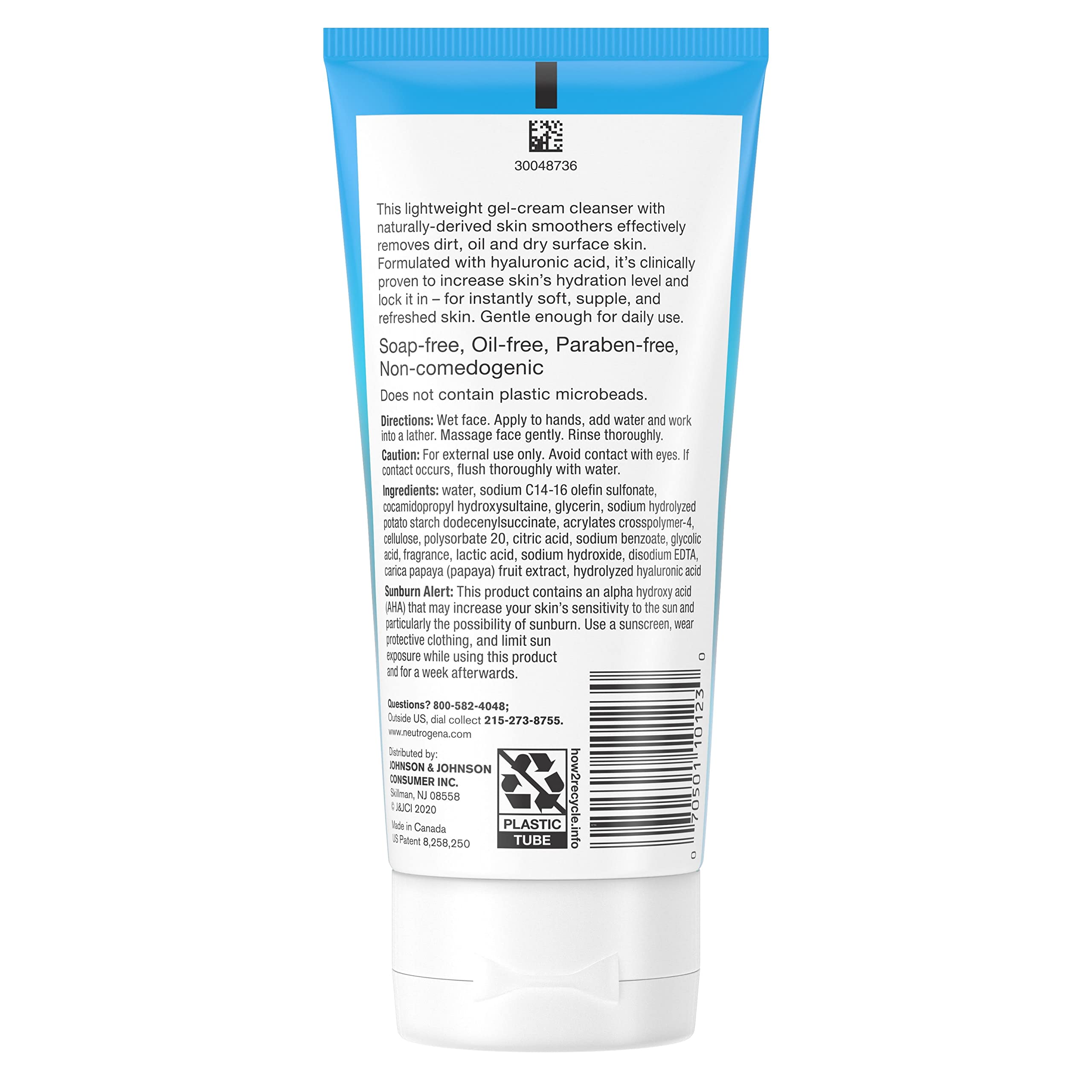 Foto 6 pulgar | Limpiador Facial Neutrogena Hydro Boost Exfoliating X150 Ml - Venta Internacional.