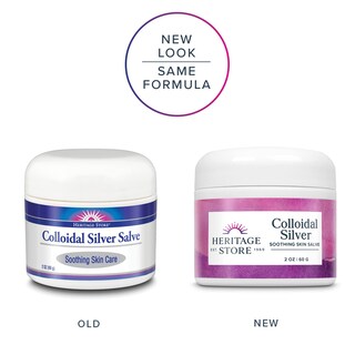 Foto 2 | Skin Salve Heritage Store De Plata Coloidal Con Aloe Vera, 60 Ml - Venta Internacional.