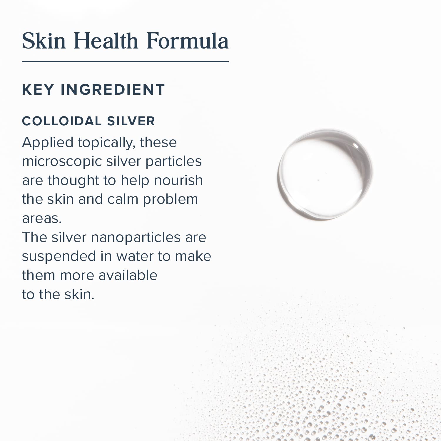 Foto 5 pulgar | Skin Salve Heritage Store De Plata Coloidal Con Aloe Vera, 60 Ml - Venta Internacional.