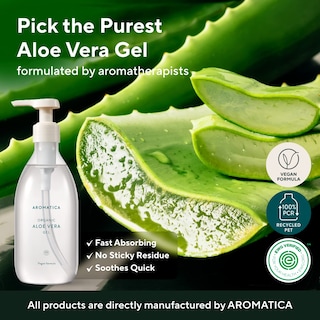 Foto 2 | Gel De Aloe Vera Aromatica Orgánico/calmante 300 Ml - Venta Internacional.