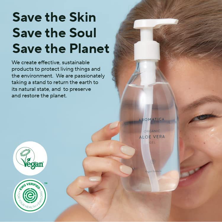 Foto 8 pulgar | Gel De Aloe Vera Aromatica Orgánico/calmante 300 Ml - Venta Internacional.