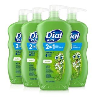 Foto 1 | Gel De Baño Para Cuerpo Y Cabello Dial Kids Melon 710 Ml (paquete De 4) - Venta Internacional.