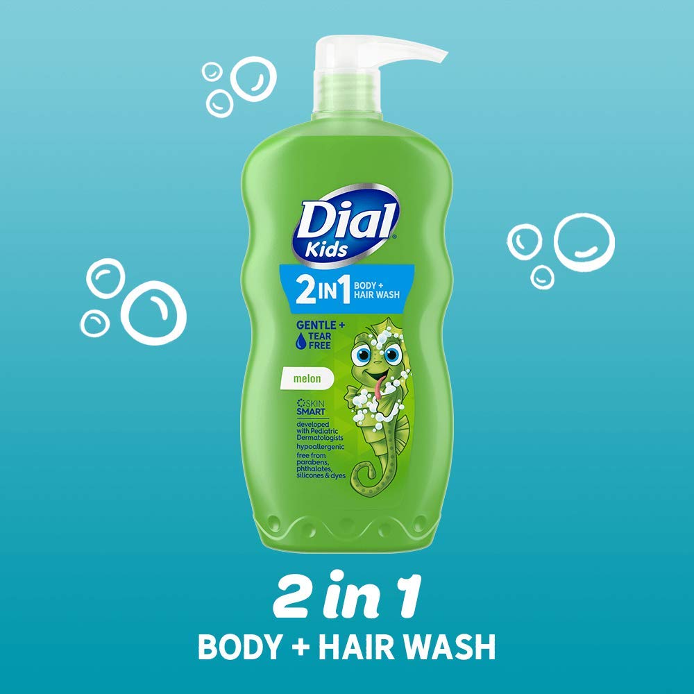 Foto 5 pulgar | Gel De Baño Para Cuerpo Y Cabello Dial Kids Melon 710 Ml (paquete De 4) - Venta Internacional.