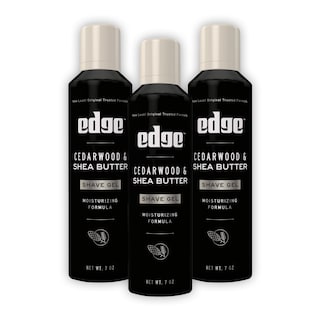 Foto 1 | Gel De Afeitar Edge Con Manteca De Cedro Y Karité, 200 Ml, Para Hombre (paquete De 3) - Venta Internacional.