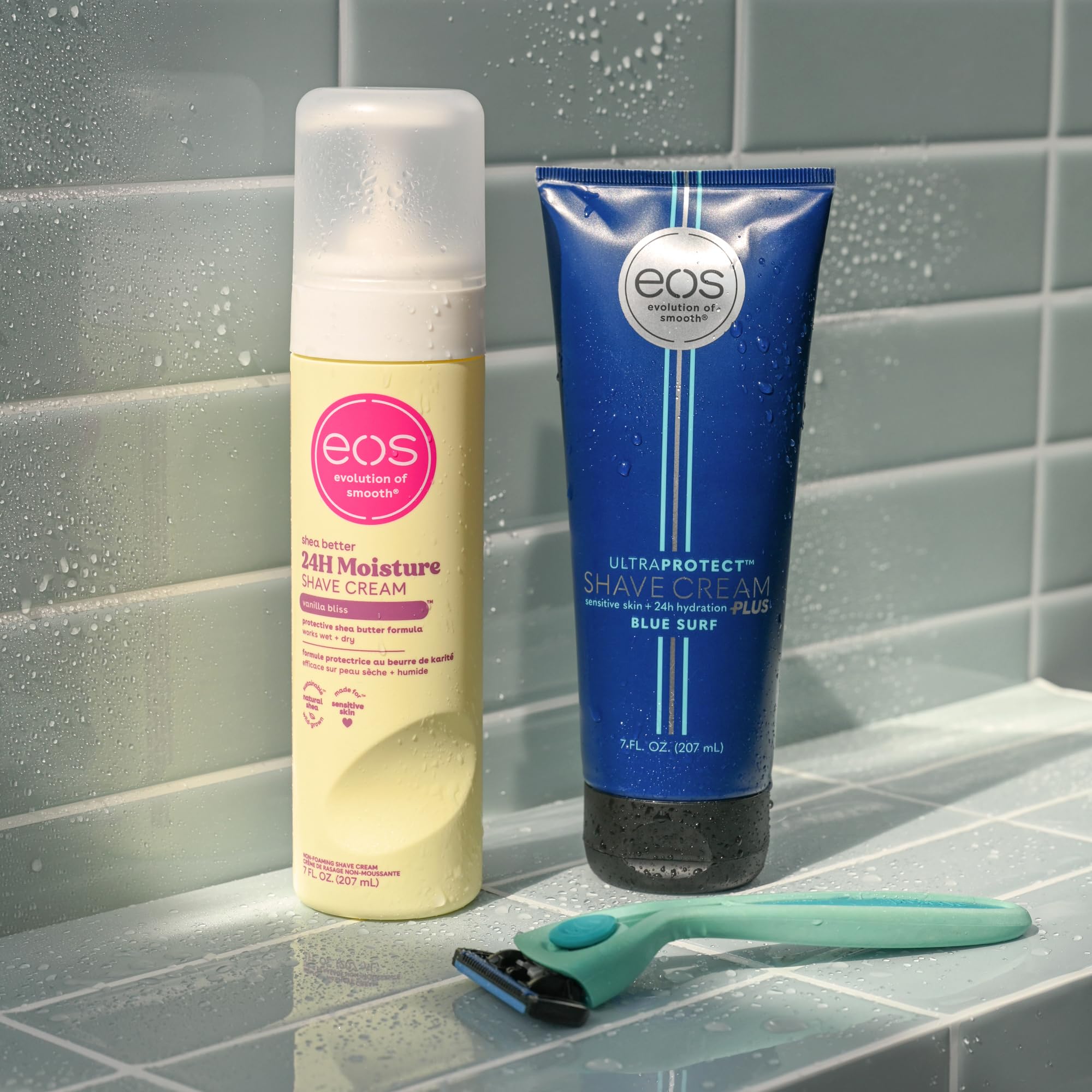Foto 7 pulgar | Crema De Afeitar Eos Ultraprotect Para Hombre, 207 Ml, Hidratación Durante 24 Horas - Venta Internacional.