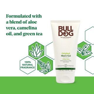 Foto 2 | Gel De Afeitar Bulldog Original Para El Cuidado De La Piel Y El Cuidado De La Piel Para Hombres, 175 Ml - Venta In