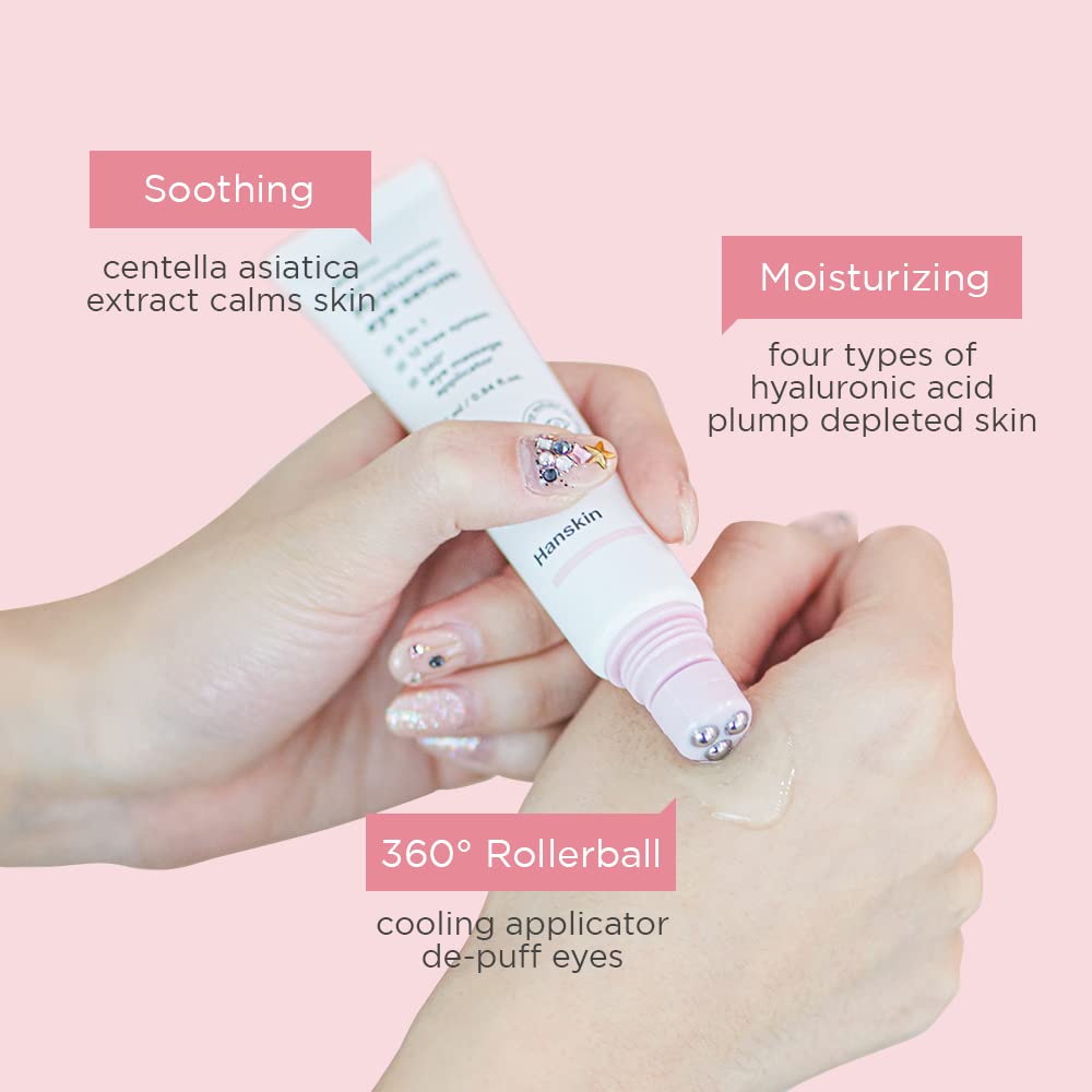 Foto 4 | Sérum Para Ojos Hanskin Real Complexion Hyaluron 25 Ml Con Aplicador - Venta Internacional.