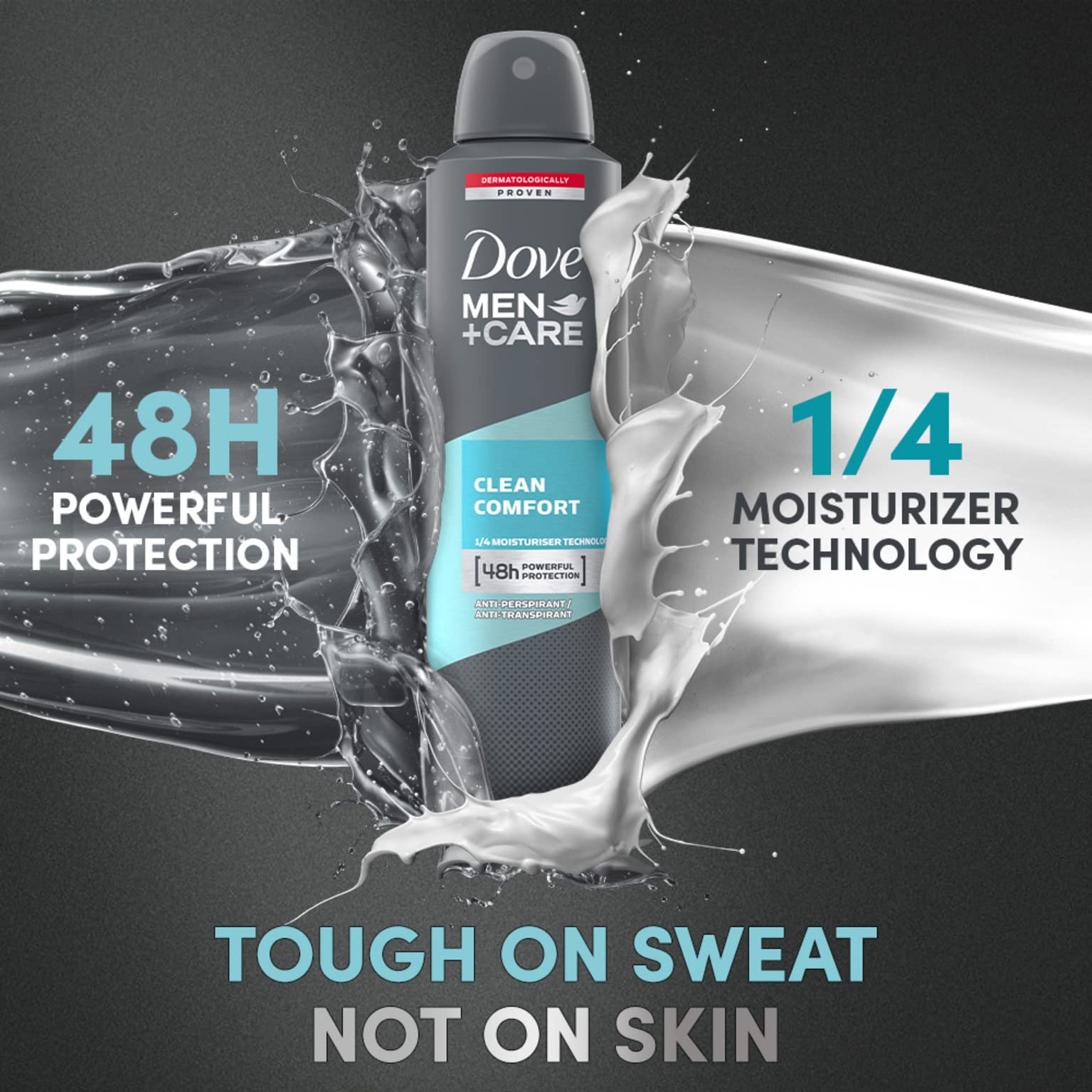 Foto 5 | Desodorante Dove Men + Care Clean Comfort, 250 Ml, Paquete De 6 - Venta Internacional.