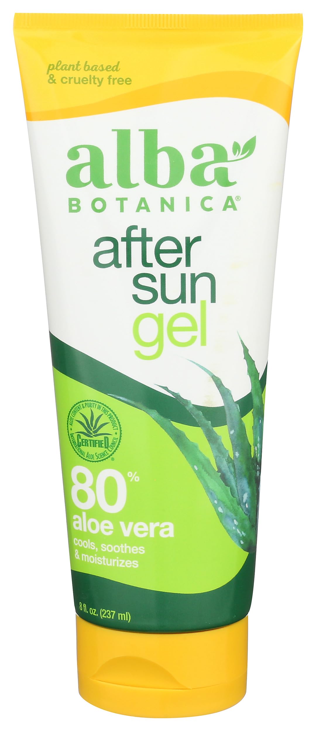 Foto 2 pulgar | Gel De Aloe Vera Alba Botanica Para Después Del Sol, 240 Ml, 80% De Aloe Vera - Venta Internacional.