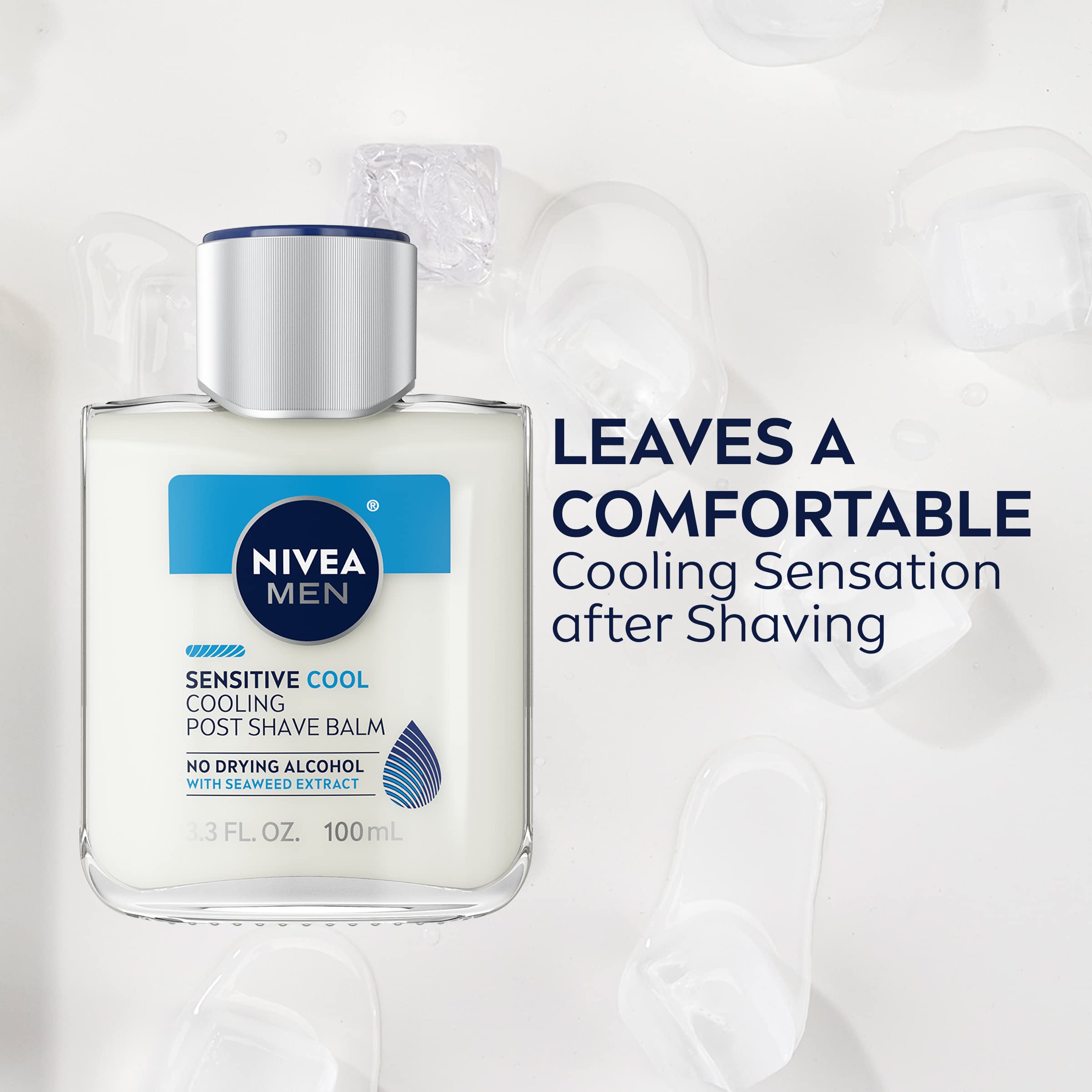Foto 7 pulgar | Bálsamo Para Después Del Afeitado Nivea Men Sensitive Cool Con Vitamina E 100 Ml X 3 - Venta Internacional.