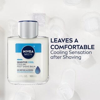 Foto 6 | Bálsamo Para Después Del Afeitado Nivea Men Sensitive Cool Con Vitamina E 100 Ml X 3 - Venta Internacional.