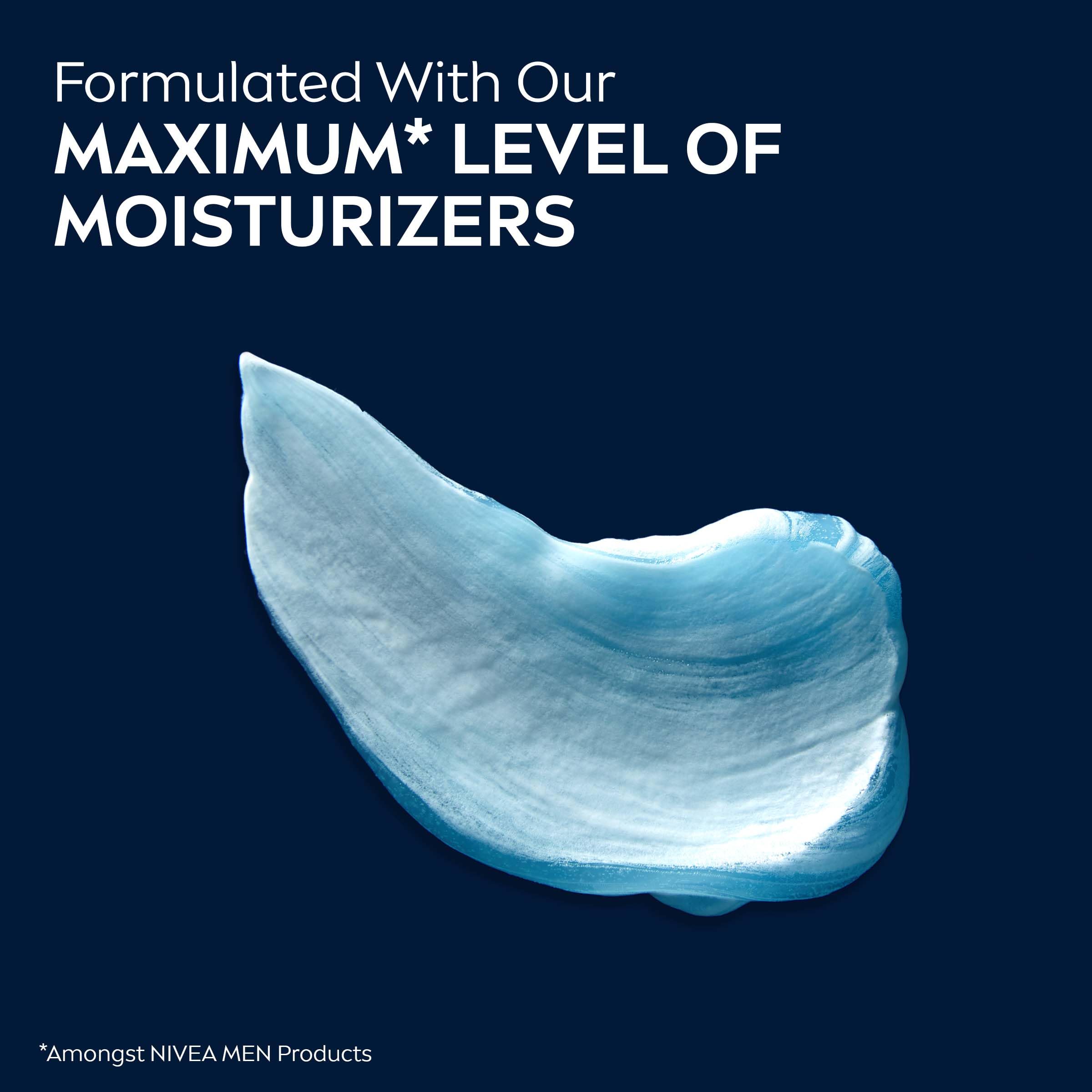 Foto 4 | Gel De Afeitar Nivea Men Maximum Hydration Con Aloe Vera, 200 Ml, Paquete De 3 - Venta Internacional.